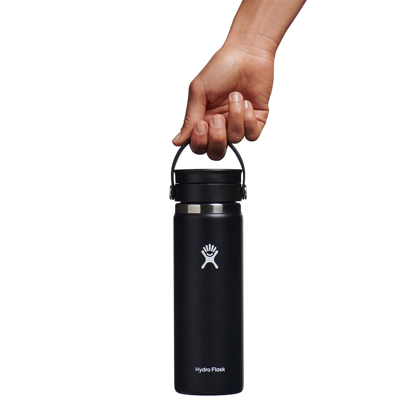 Wide Mouth Bottle with Flex Sip Lid™ Designed for Coffee and Tea. 20 oz