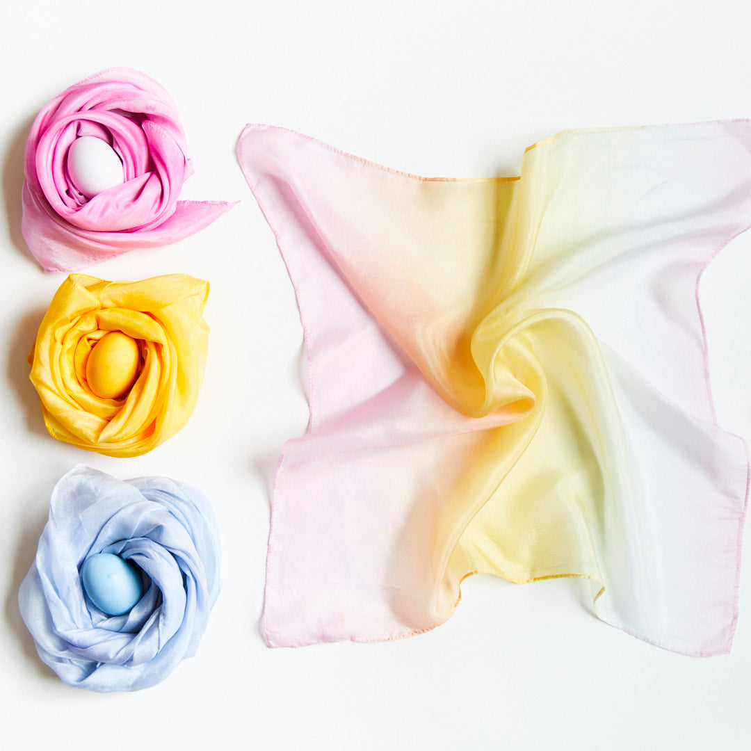 Natural. Non-Toxic Easter Egg + Playsilk Dye Kit