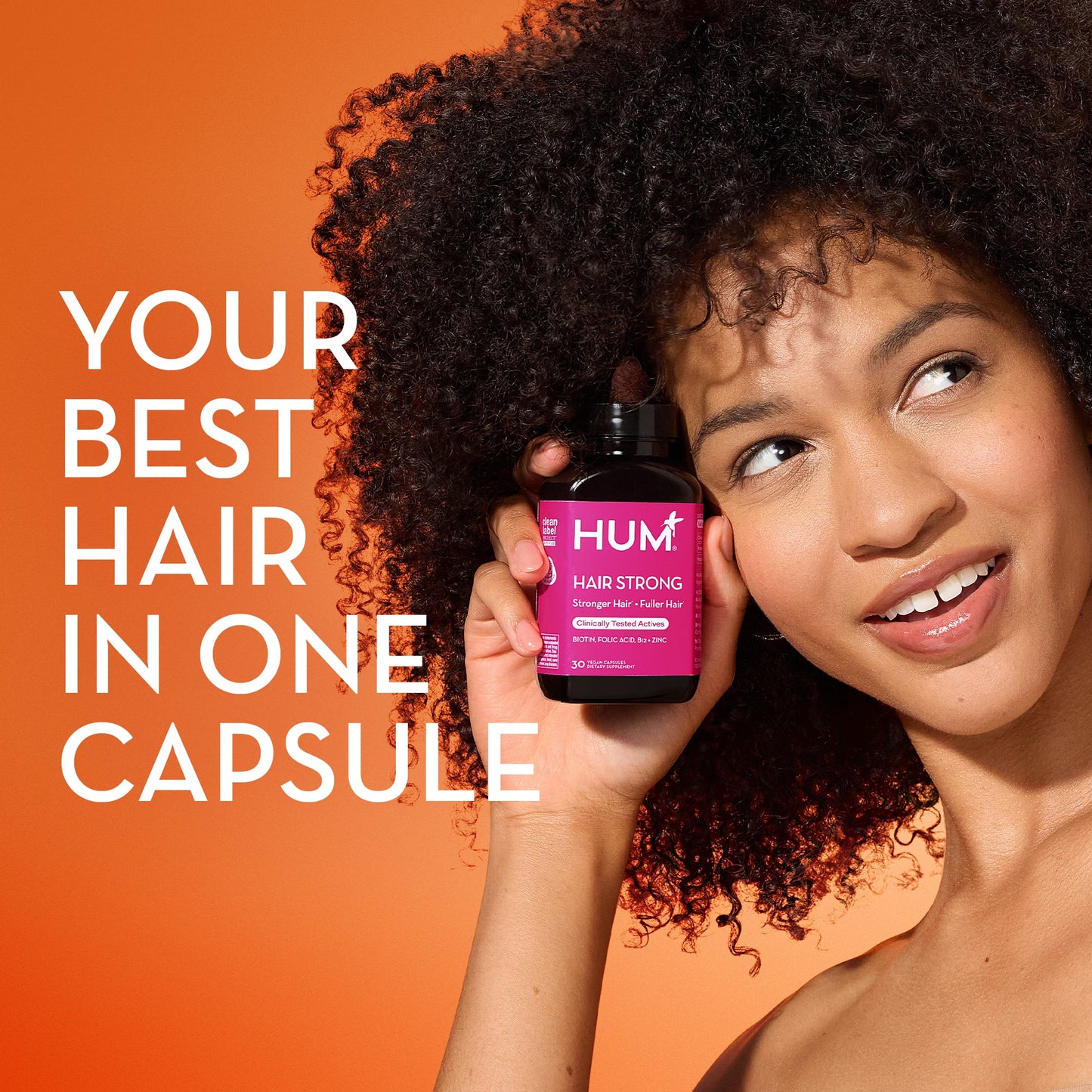 Hair Strong - Capsules for Growth with Biotin. Fo-Ti. & Paba
