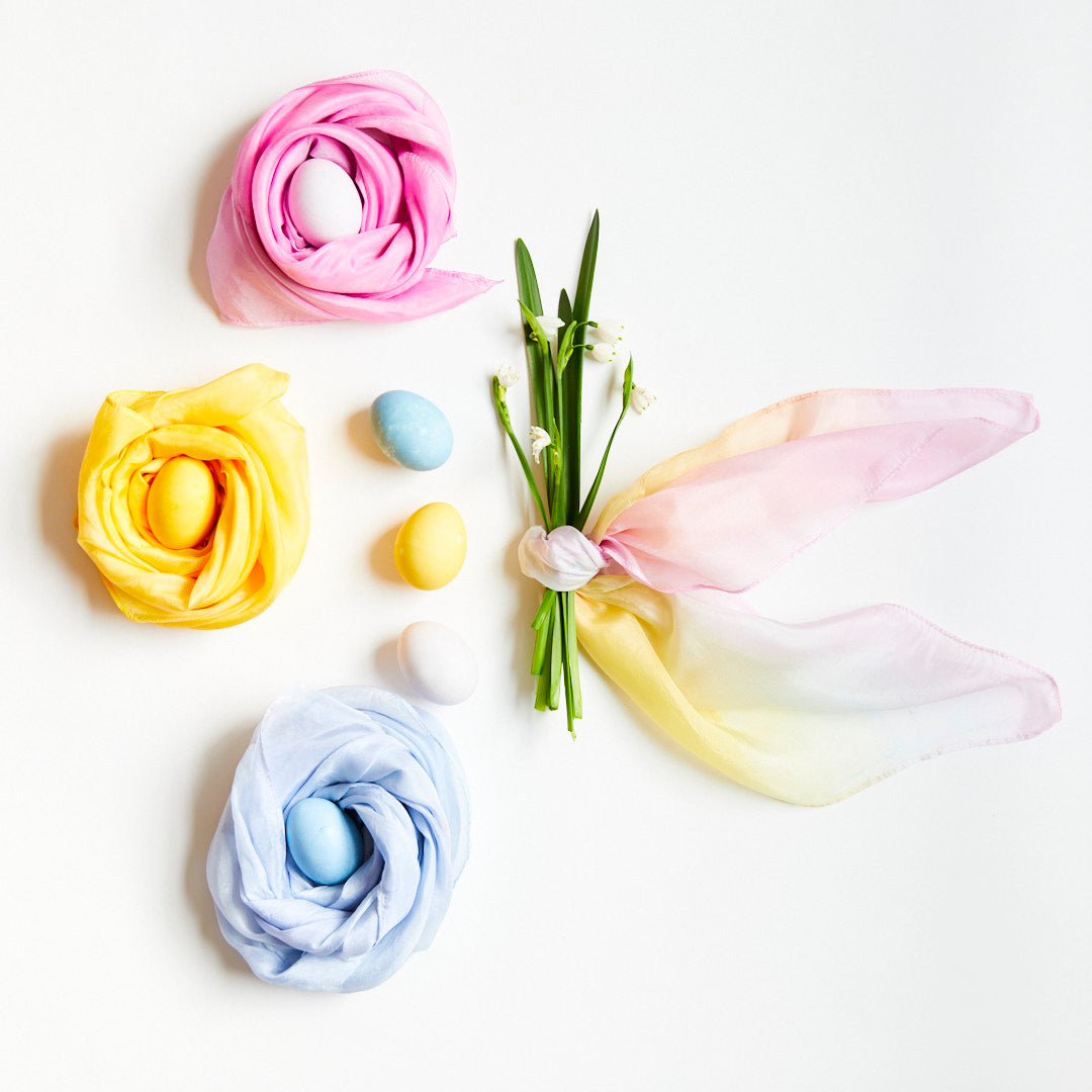 Natural. Non-Toxic Easter Egg + Playsilk Dye Kit