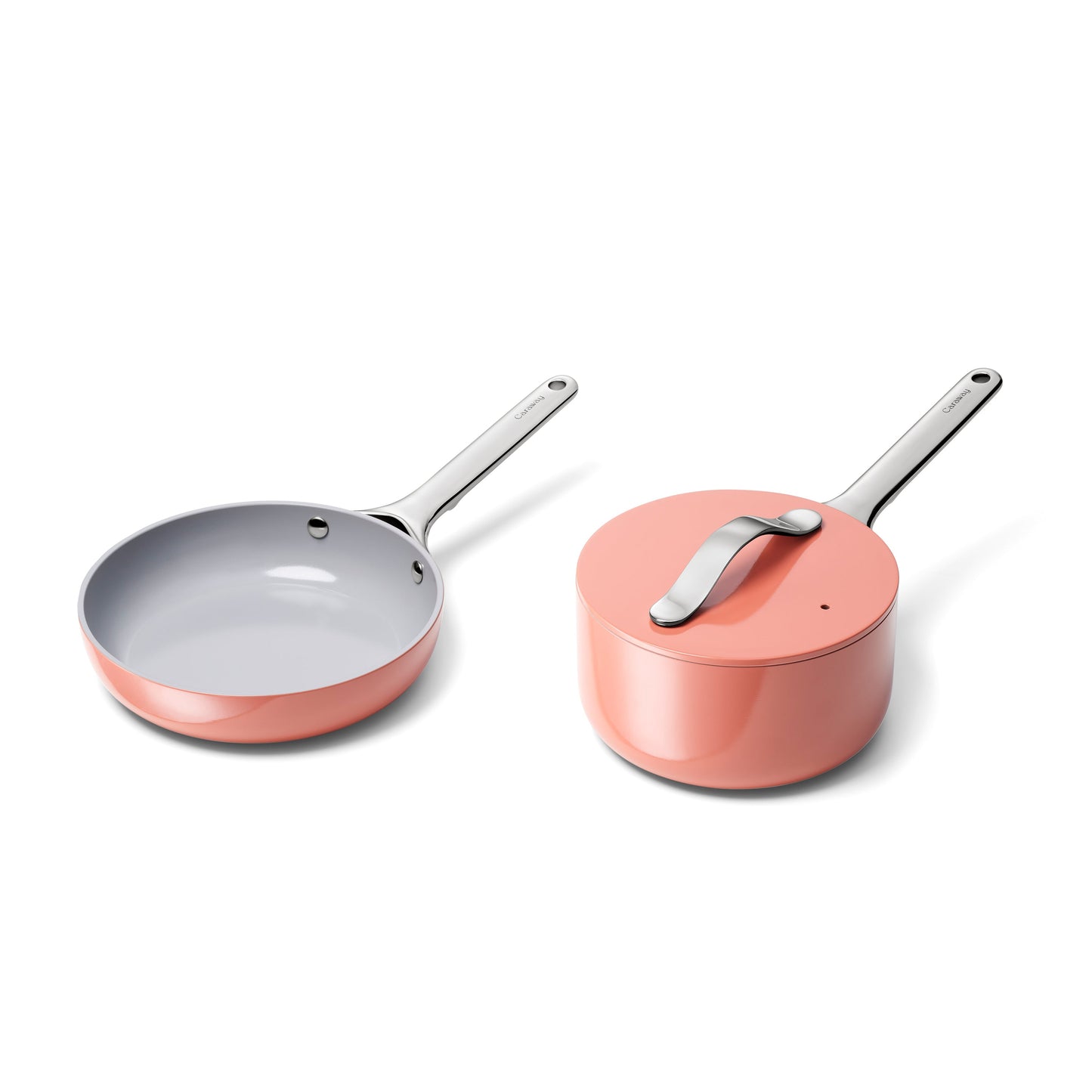 Ceramic Mini Fry Pan & Mini Sauce Pan Duo