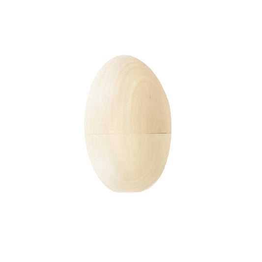 Reusable and Fillable Wooden Easter Eggs made from FSC-Certified Wood