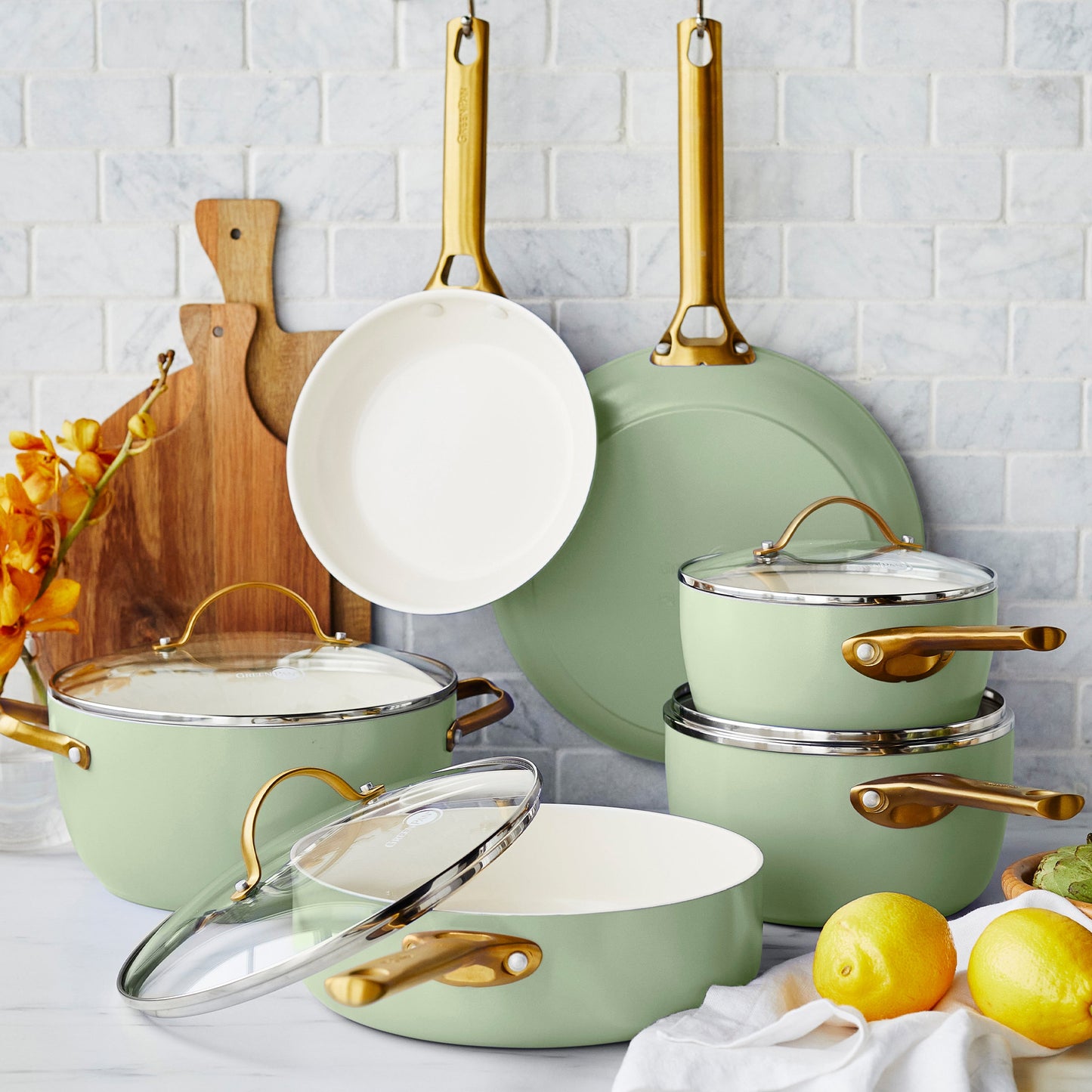 Reserve Ceramic Nonstick 10-Piece Cookware Set