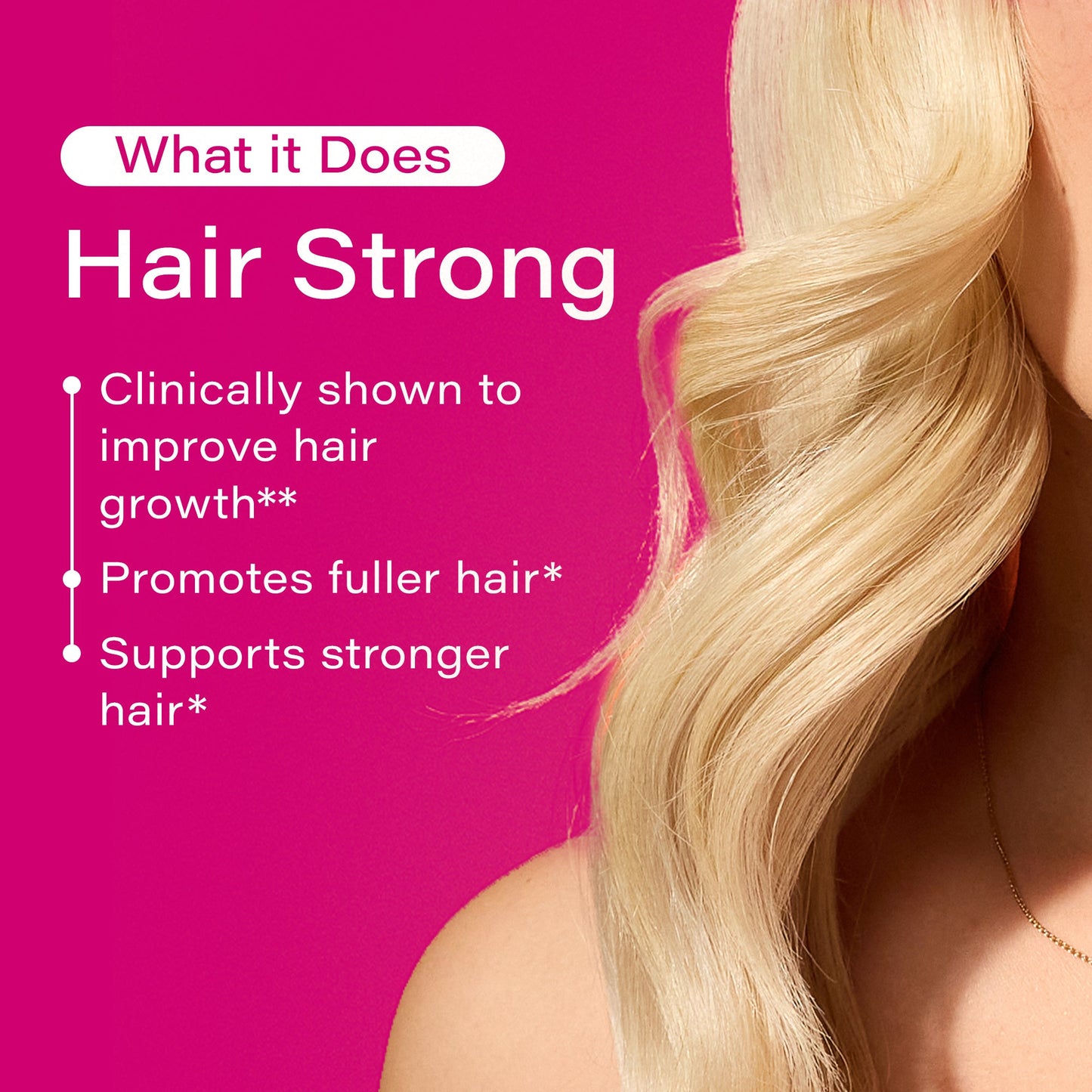 Hair Strong - Capsules for Growth with Biotin. Fo-Ti. & Paba